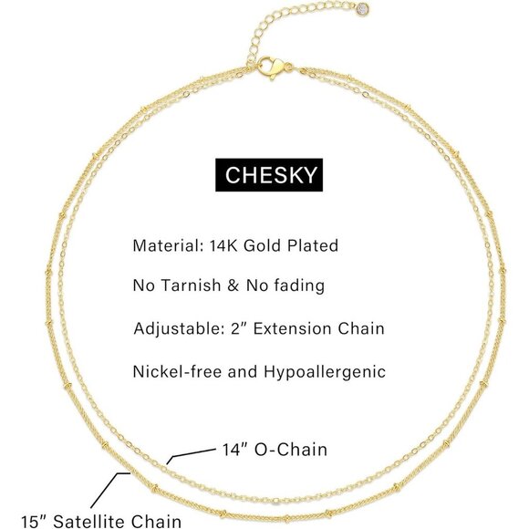 Stylish Gold Plated Choker Necklace with Lobster Clasp - Versatile Accessory - Picture 5 of 8